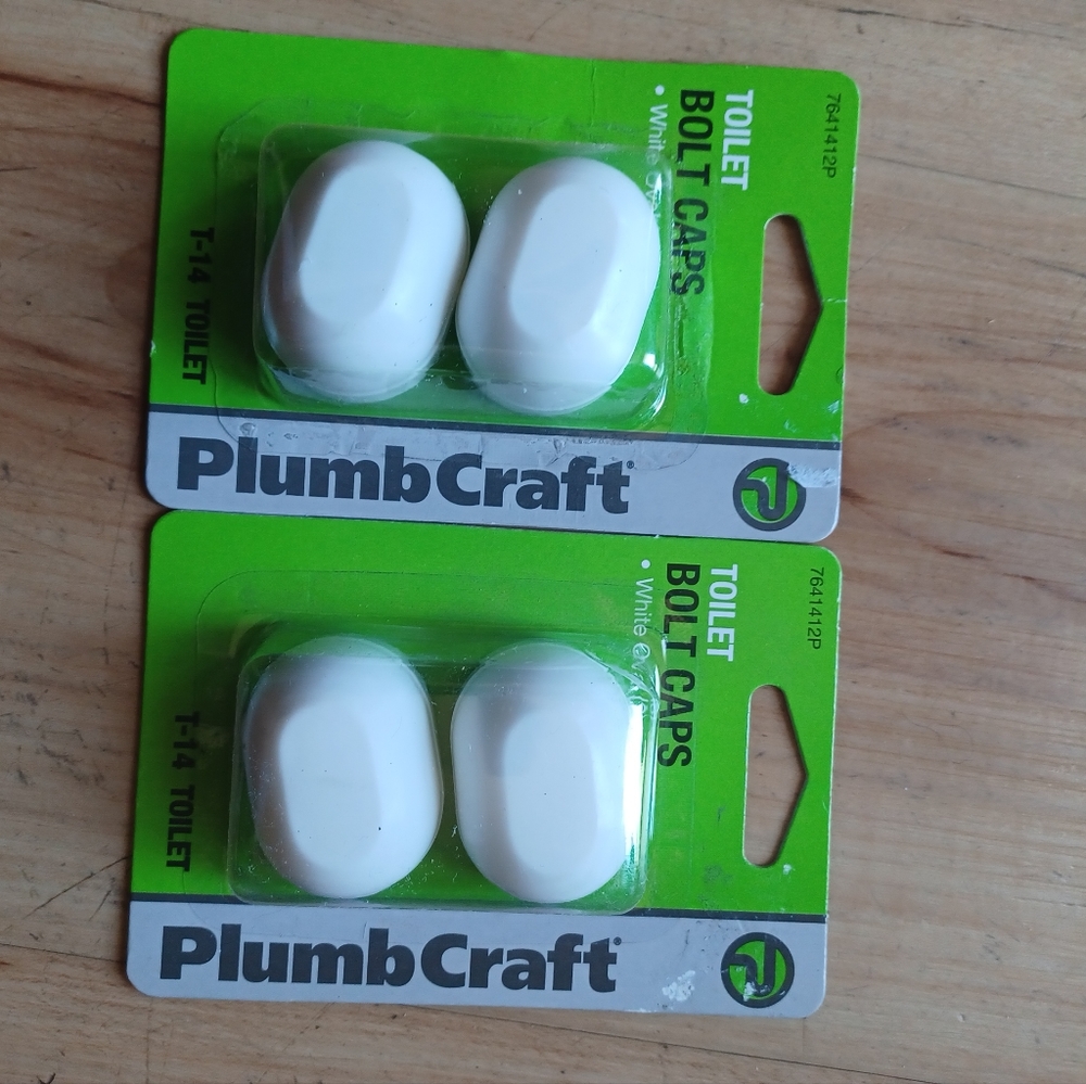 Toilet caps by "plumb craft"